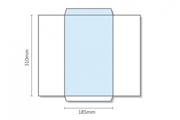 公文封6K 185 x 310mm